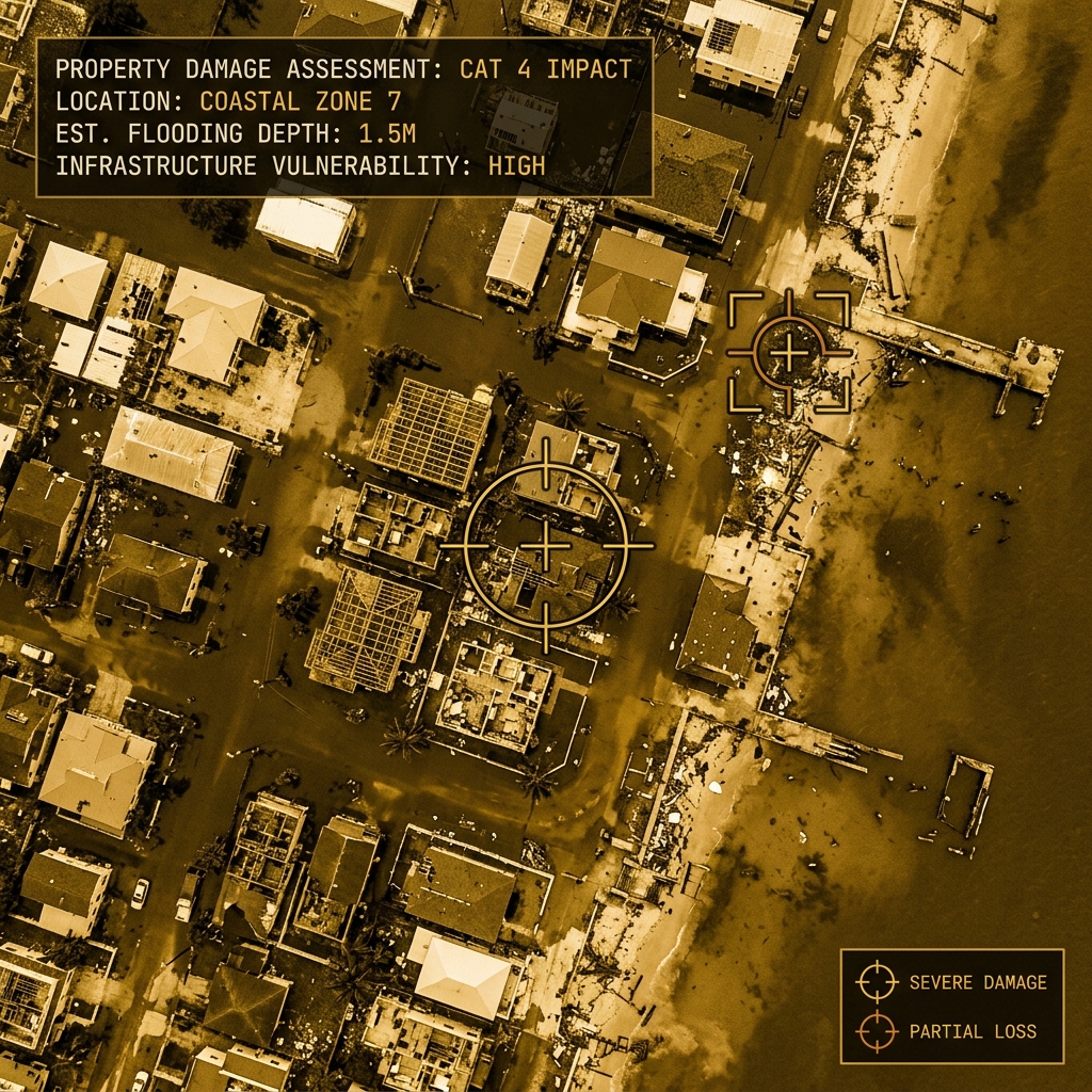 Satellite Damage Grid